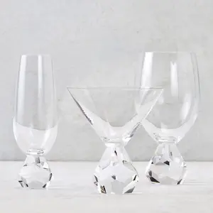 Z Gallerie Dioptre Stemware Sets Glass Drinking Cup Drinkware Glassware