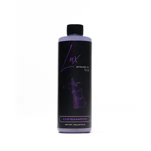 Lux Detailing Co Car Shampoo for Dense Foam & Suds Contact Washes Reduces Micro-Scratches & Paint Marring