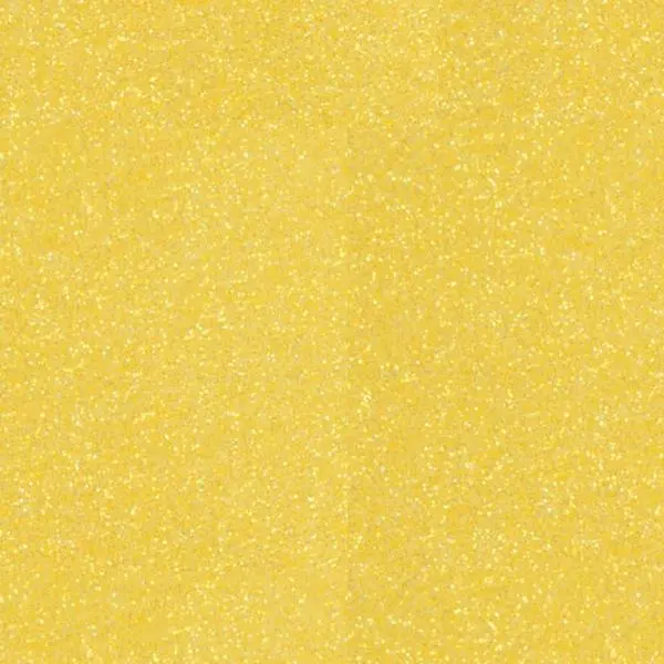 12" Siser Glitter Heat Transfer Vinyl - Lemon Sugar, DIY Decorations Craft Supplies for Specialty DIY Projects