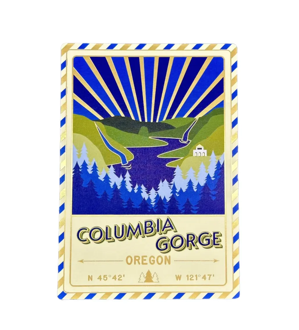 Columbia Gorge Landmark Postcard