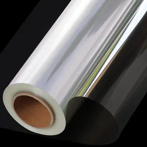 100 ft Extra Wide Clear Cellophane Wrap Roll, 34" x 100', Thicker Transparent Paper for Gifts, , Holidays, Christmas