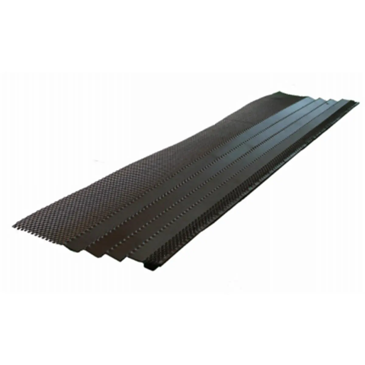 Amerimax Home Products 243160 3 ft. Hoover Dam Black K-Style Steel Gutter Cover, Weatherproof, Elements, Durable