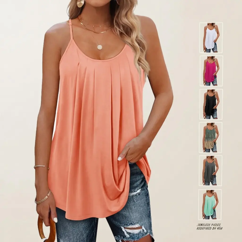 Summer SwimWeek Tank Tops for Women Vacation Outfits 2026 Fashion Trendy Clothes