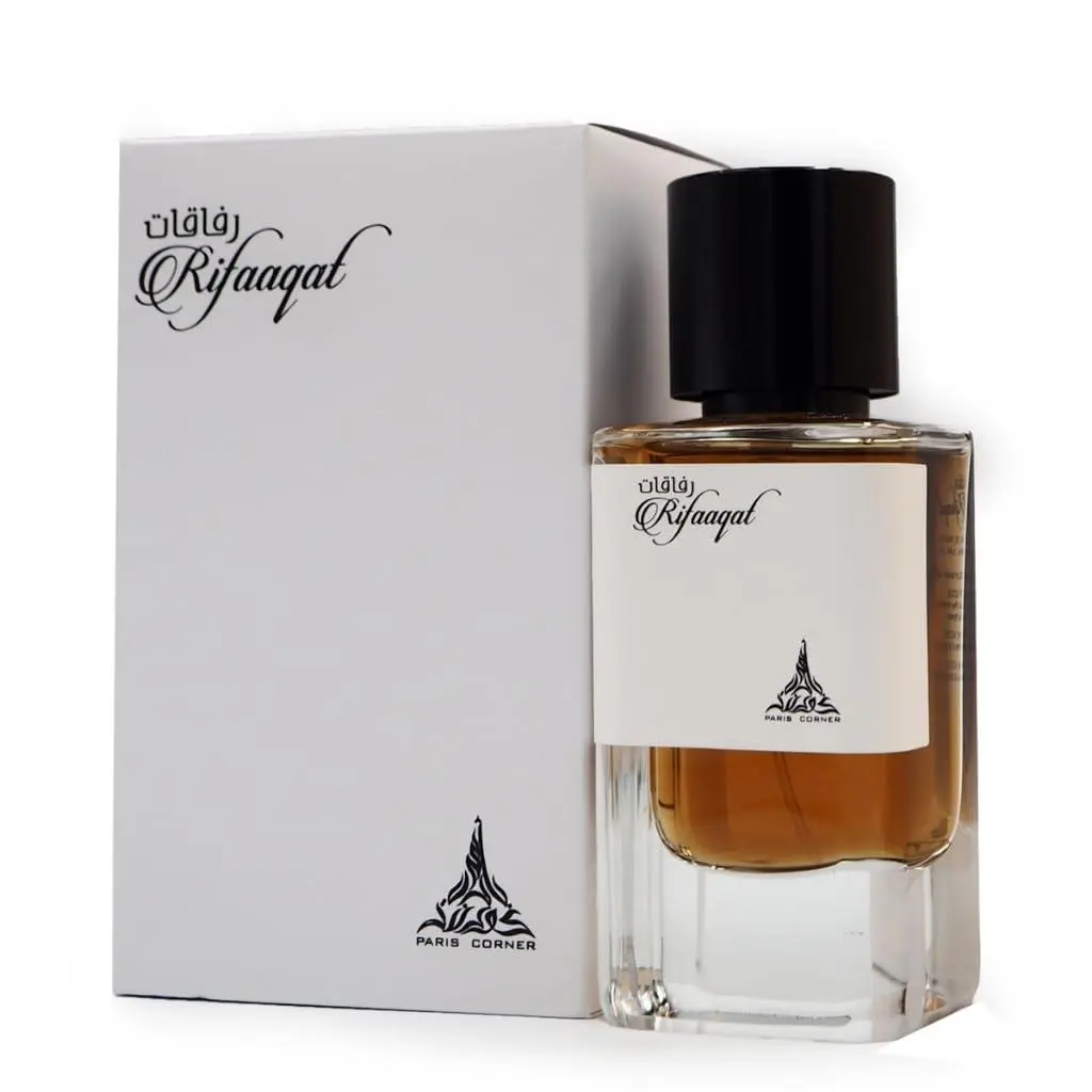 Paris Corner Rifaaqat Unisex Eau de Parfum Spray - 2.8 oz Regular Edition, Black Pepper & Vanilla Notes, Unisex Fragrances, Eau De Parfum Spray Unisex Fragrance