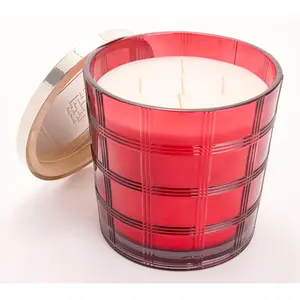 QVC HomeWorx by Slatkin + Co. 80oz Scarlet Woods Scented Candle, Home Decor & Home Supplies Accessory