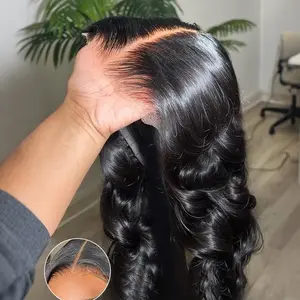 Glueless Wigs Body Wave Lace Wig Human Hair Ready To wear Wiogs Pre Cut Pre Plucked 6x4 7x5 Hd Transparent  Lace Closure Wig Brazilian Wig For Women 180% Density TikTokShopHolidayHaul