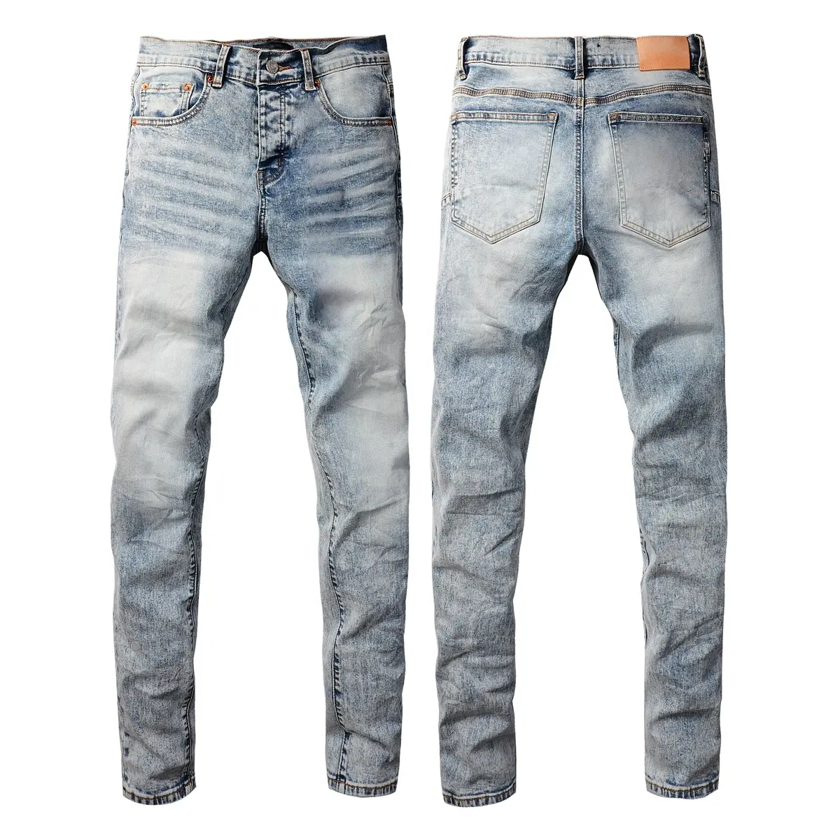 2026 new fashion jeans men's jeans with ripped patch repair design, low-rise skinny jeans, sizes 28-40, branded jeans, street jeans, vintage jeans 9053