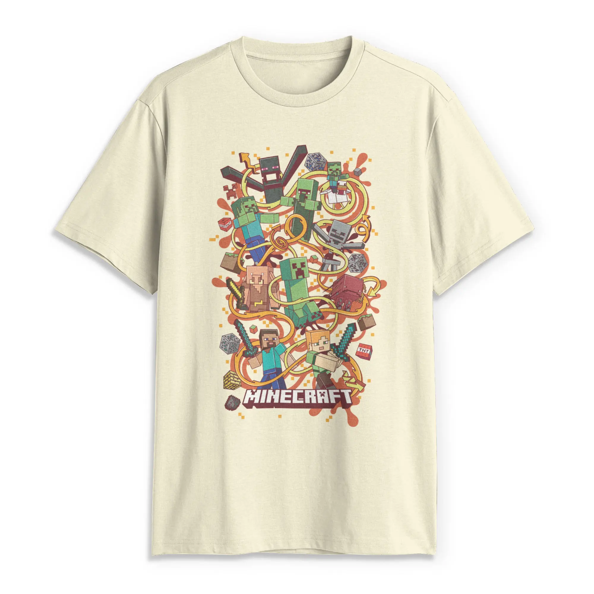 Men's Minecraft Group Shot T-Shirt