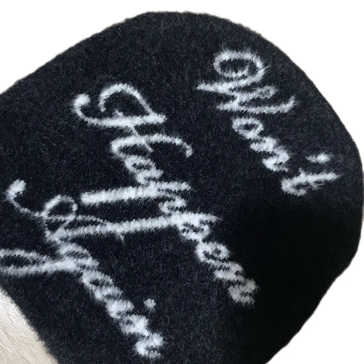 Won't Happen Again Mohair Beanies - Fashion Accessory for Men and Women