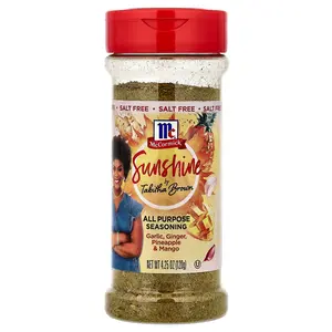 McCormick All Purpose Seasoning, Garlic, Ginger Pineapple & Mango, 4.25 oz (120 g)