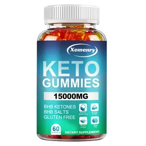 Xemenry - Keto Gummies - 15000 mg per capsule - Apple, Beet, Pomegranate, Citrus - Increases Energy and Focus - No Synthetic Additives