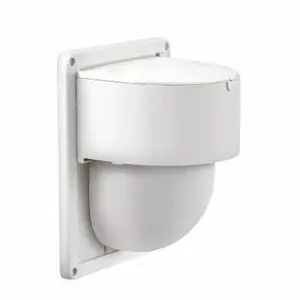 Lambro  4 inch Exhaust Wall Dryer Vent – Floating Damper