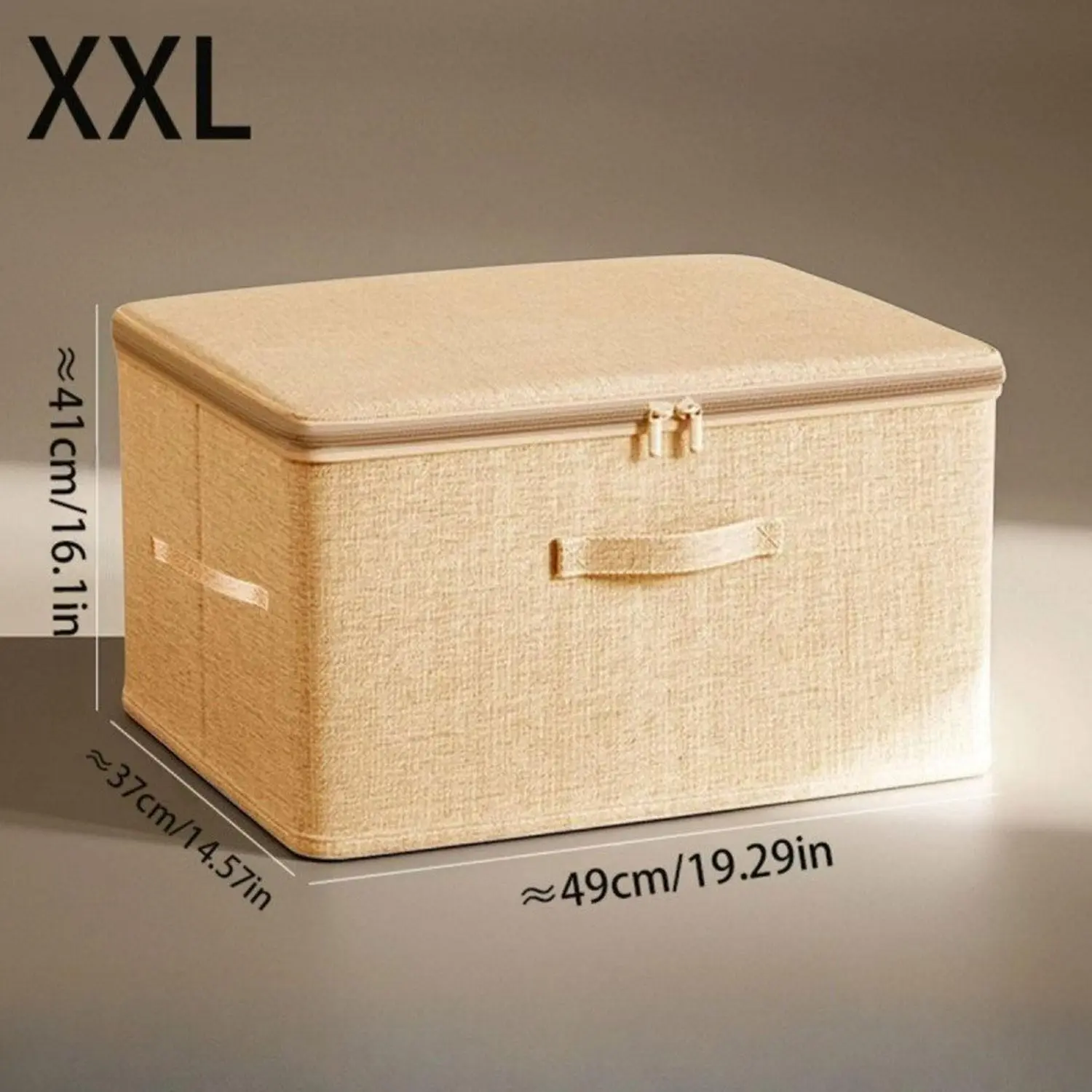 Extra-large stackable storage box - Multi-functional space-saving organizer Fabric Closet Organizer suitable for closet organizers, wardrobes, bedrooms, kitchens, etc. - Ideal choice for toys, books, clothes and bed sheets.