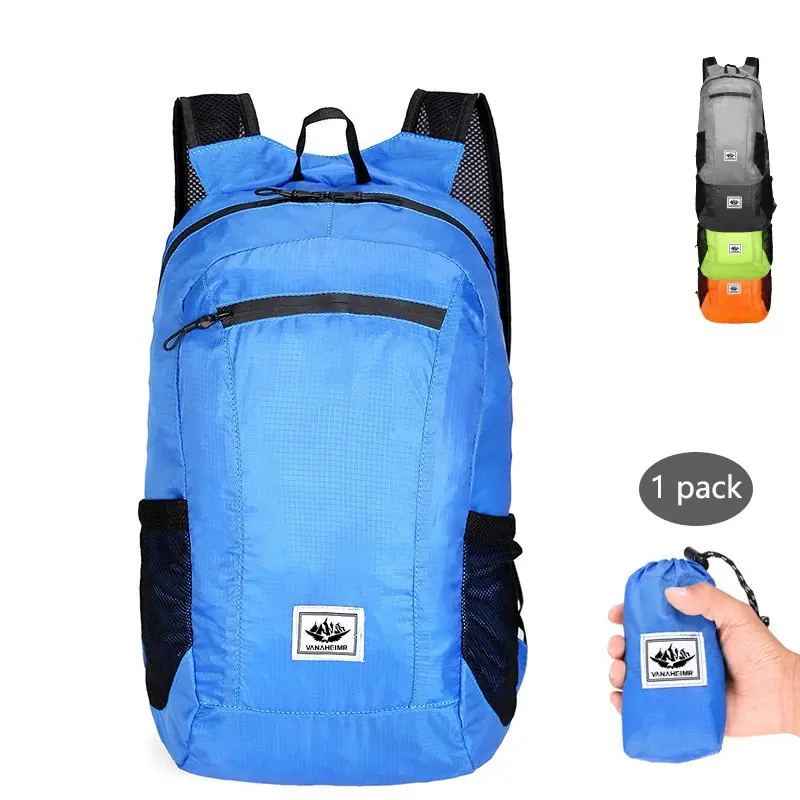 Hiking Daypack, Water Resistant Lightweight Packable Backpack, Ideal for Travel Camping Outdoor Activities, Durable and Portable Design, Lightweight Waterproof Backpack
