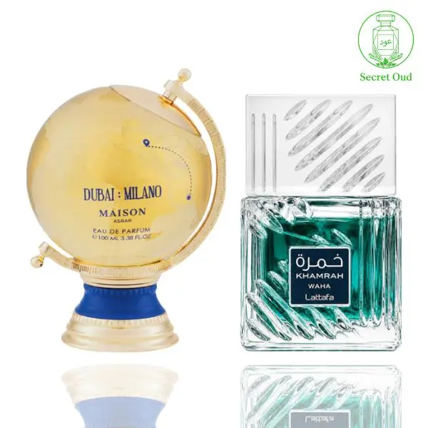Unisex Fragrance Bundle - Dubai Milano, Khamrah Waha (2-Piece Set)