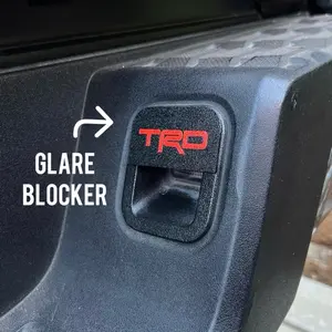 License Plate Light TRD Covers for Toyota Tacoma 3rd Gen (2016-2023) Accessories Set