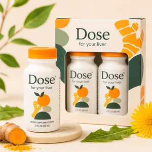 2oz Dose for Your Liver Wellness Shot – Herbal Milk Thistle & Dandelion Blend for Daily Detox and Balance Support