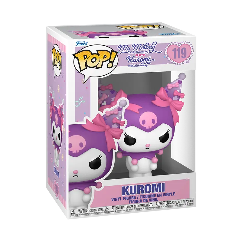 Hello Kitty Kuromi 20th Anniversary Kuromi (Grumpy) Funko Pop! Vinyl Figure #119