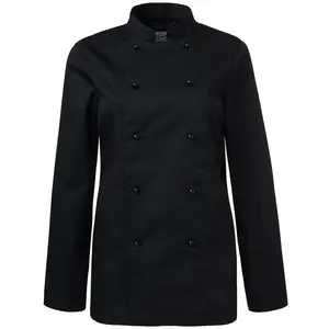 1608 Chef Jacket (Women’s) - Black