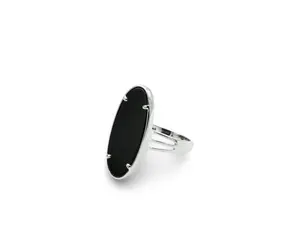 Onyx Ring Sterling Silver 925