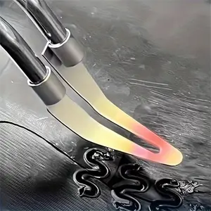 6pcs welding fixture: welding repair smoothing blade and cutting blade, repairing smooth accessories after welding for PP plastic buckets, car rear light plastic shells, car front and rear wings, motorcycle inner panel weldin Welding Accessory