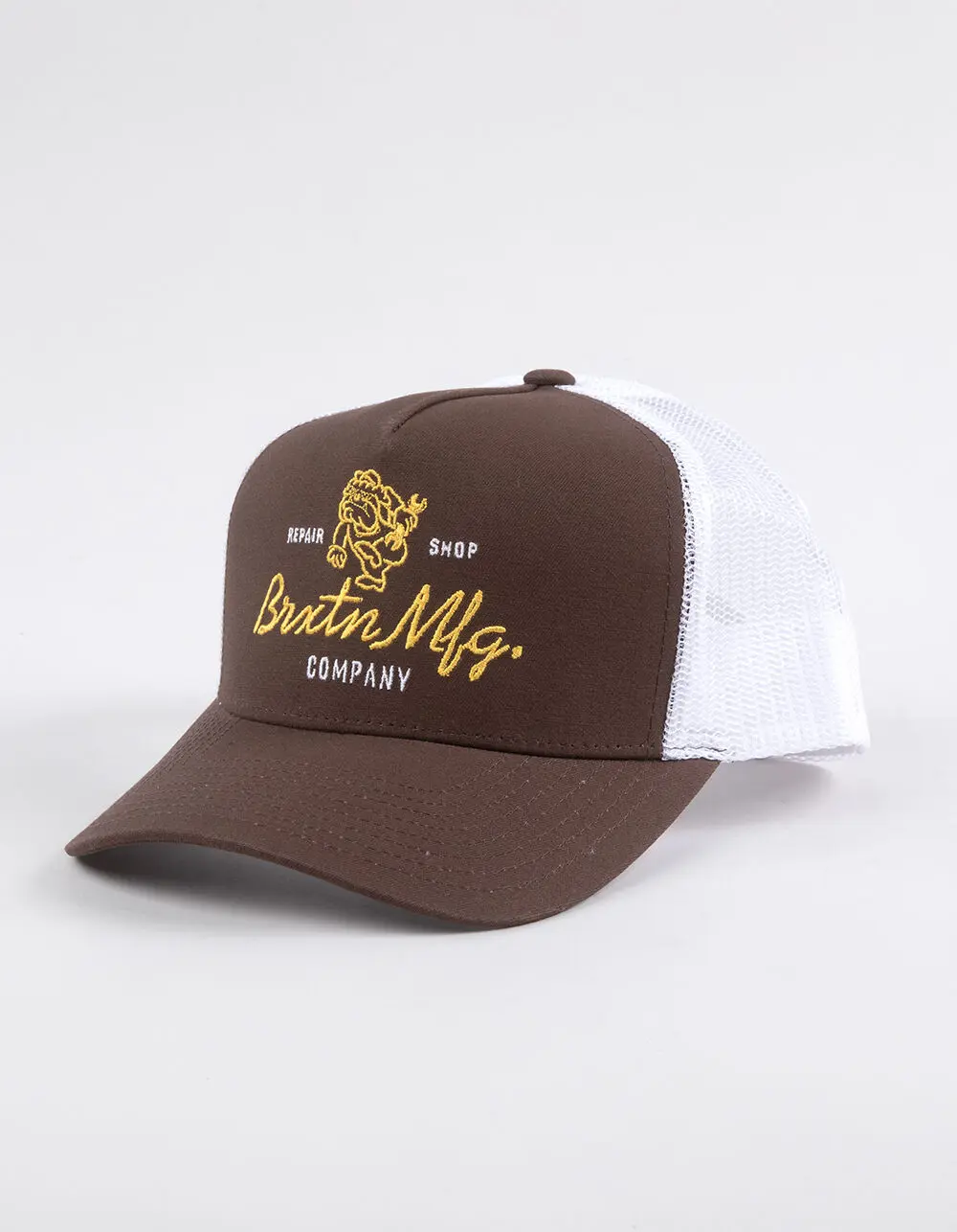 BRIXTON  Mens Tolman Trucker Hat, Brown