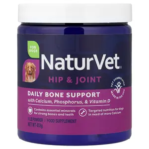 NaturVet Daily Bone Support, Hip & Joint, For Dogs, 1 lb (453 g)