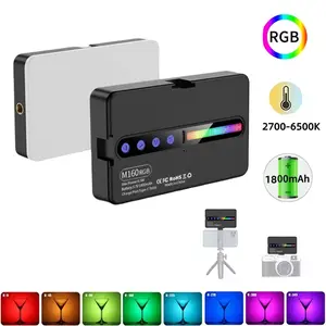 RGB LED  phone fill light Video Light Camera Light Full Color Dimmable Live Vlog Photography Photo Studio Lamp													
