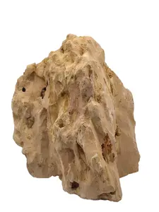 Tofu's Tanks Dragon Stone Rock - Natural Decor for Aquascaping Aquariums & Landscaping Terrariums - Approximately 6-8" x 4-5lbs - Ideal for Aquatic Environments