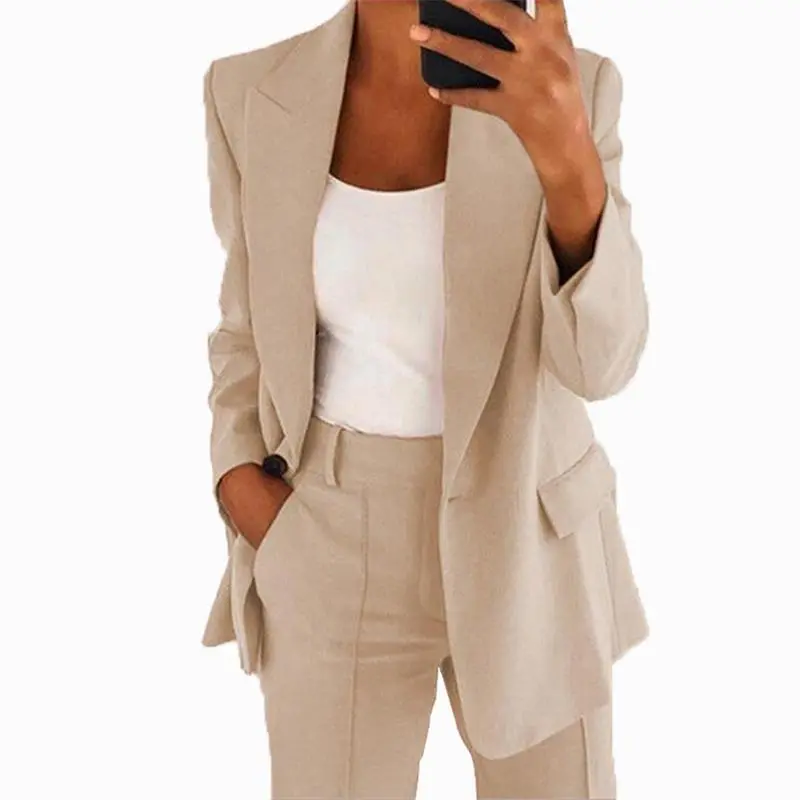 Women'sTwoPieceSetsPantsSuitsDressyBusinessCasualOutfitsProfessionalBlazerPantsuitsSetWorkOffice Women'sTwoPieceSetsPantsSuitsDressyBusinessCasualOutfitsProfessionalBlazerPantsuitsSetWorkOffice