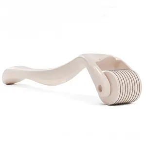 Derma Roller for Hair Beard Facial Skin Face Body Scalp 540 Titanium Microneedle for Men Women 0.25mm Cosmetic Beauty, Collagen boosting, Pore Minimizer, Scar Reduction