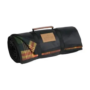 PENDLETON Nylon Backed Roll Up Blanket in Forest Park