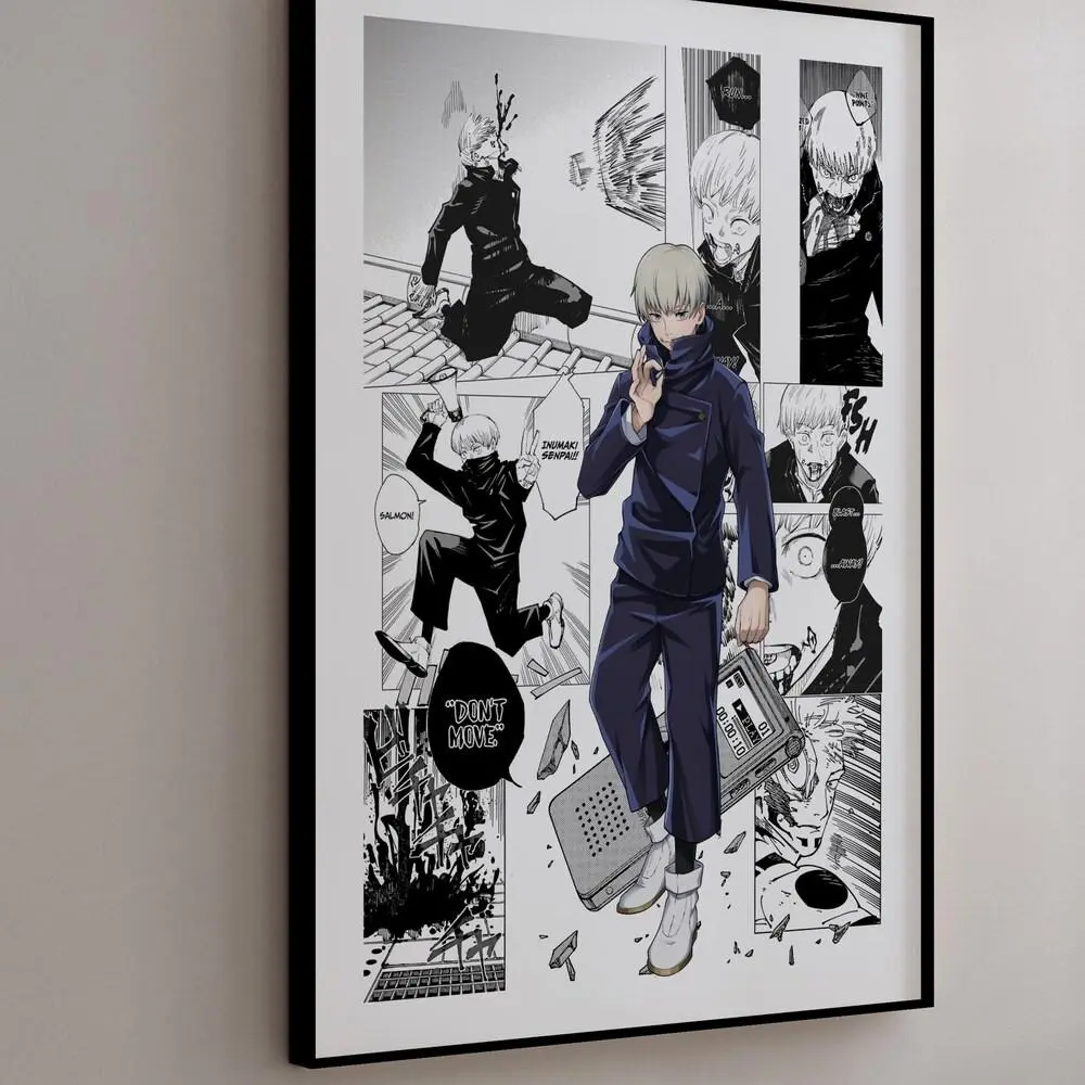 Manga Poster - Toge Inumaki - Curated Manga Panels Poster
