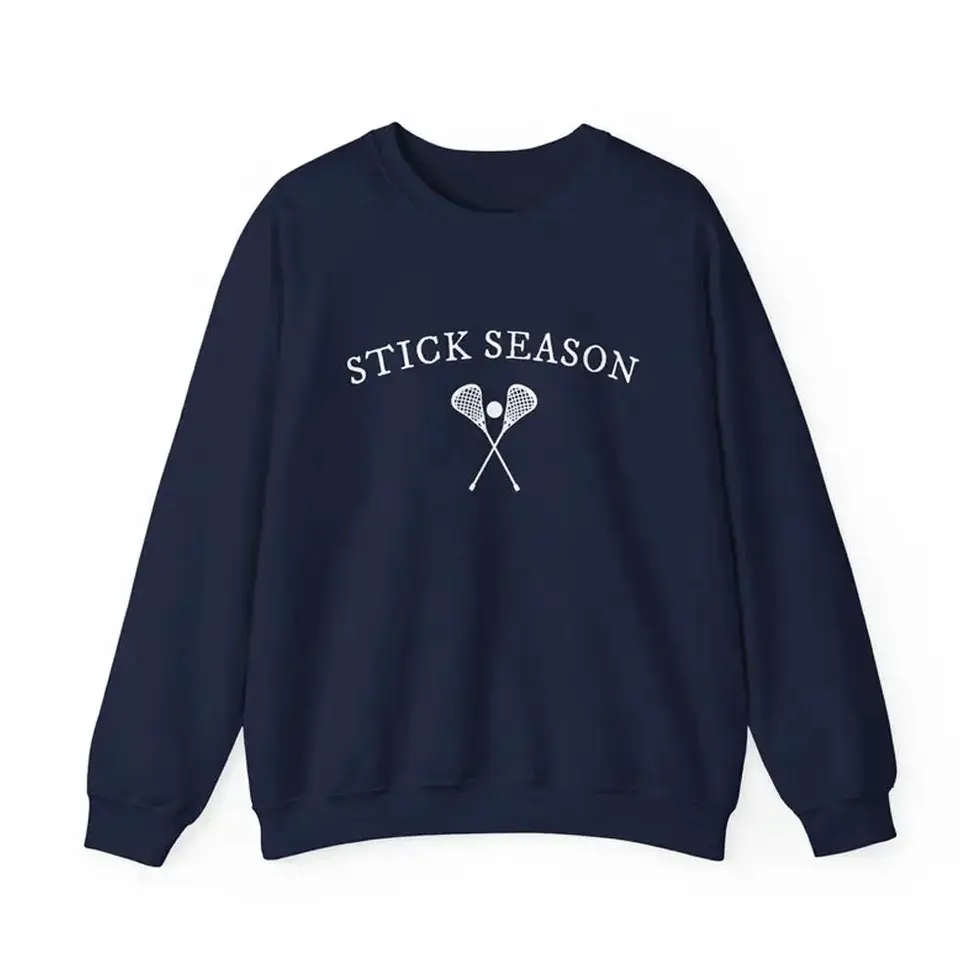 Stick Szn #Laaacrosse Crewneck, Graphic Crewneck, Sports Apparel for  Lovers, Unisex Crewneck Sweatshirt.