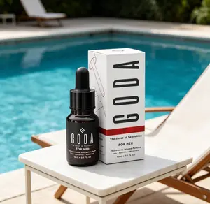 GODA Pheromones Perfume for Women 15ml | Original Jasmine & Rose Scent, Long Lasting Vegan Pheromone Fragrance