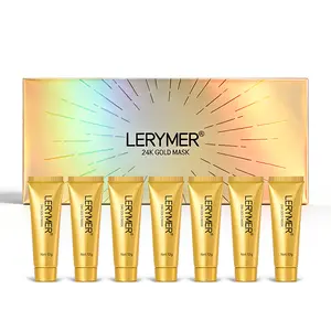 [LERYMER] Retinol Snake Venom Gold Hydrating Mask 12g*7pcs Weekly Care With Niacinamide And Collagen For Radiant Skin | Luxury Glow Care | For Radiant & Smooth Looking Skin | Self Care Skincare | Moisturizing Skin Care | Refreshing Peel Off Treatment