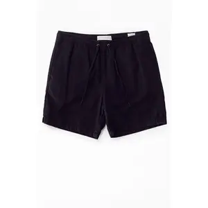 Pacsun Men's Black Cole Slubby Volley Shorts