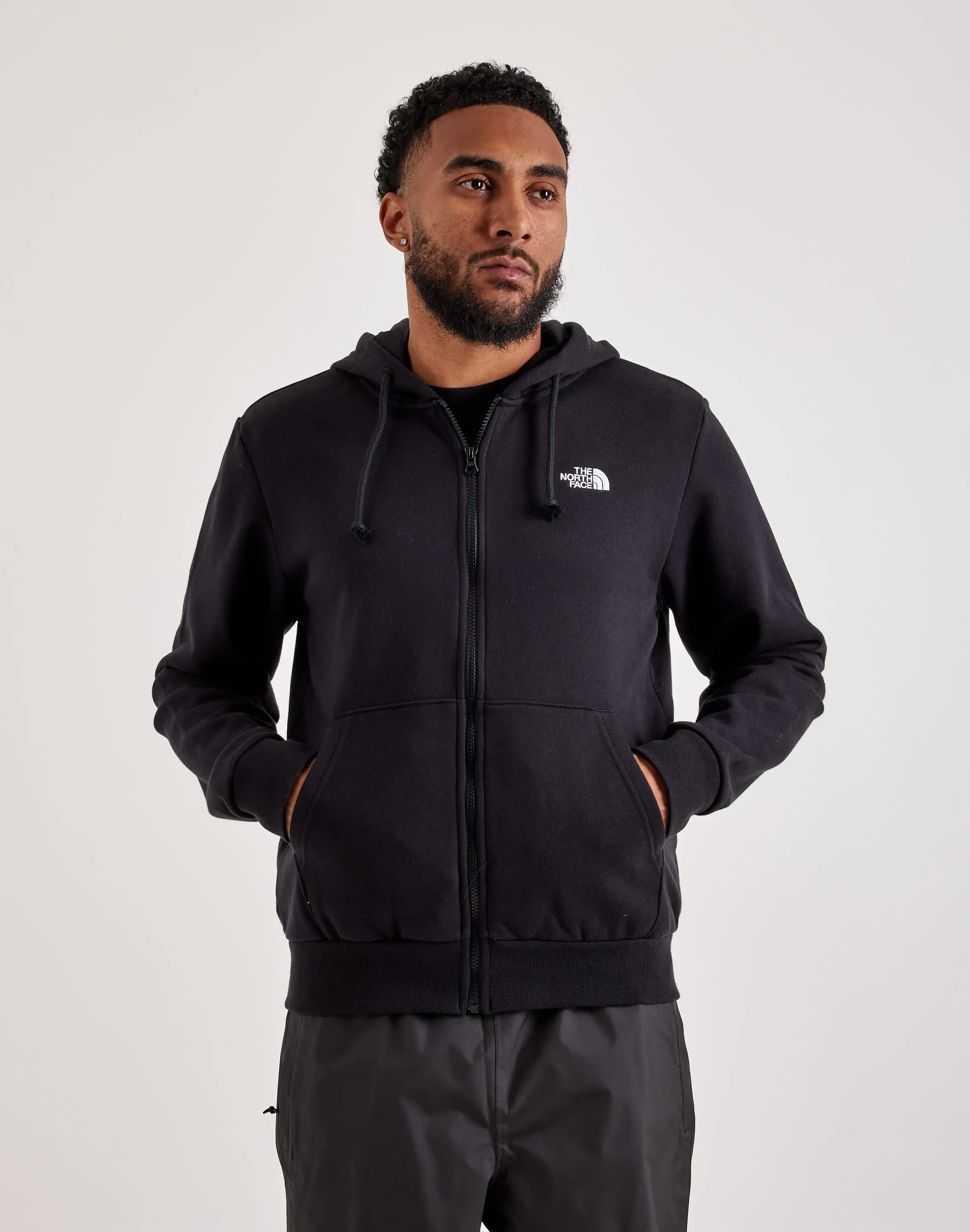 Mens The North Face Evolution Full-Zip Fleece Hoodie