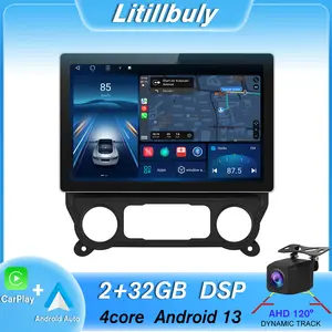 12.59" Android 13 Car Stereo for Chevy Silverado GMC Sierra 2014-2018 touch screen has Android Auto Wireless Carplay, Bluetooth WIFI supports GPS Navigation（With Bose system, you need to purchase an additional fiber optic box! ! !）