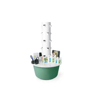 Tower Garden FLEX System - Aeroponic Growing Kit for 20 Plants - Self-Watering, Expandable, Indoor/Outdoor Use - Includes LED Grow Lights & Essential Growing Supplies