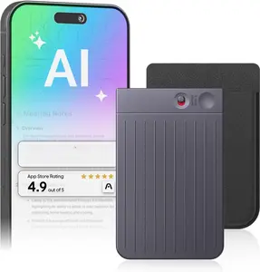 Note AI Voice Recorder, Voice Recorder w/Case, App Control, Transcribe & Summarize with AI Technology, Support 112 Languages, 64GB Memory, Audio Recorder for Lectures, Meetings, Calls, Black