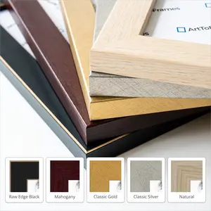 8x10 Inch Minimalist Decorative Picture Frame – Regular Glass Photo Frame with Sawtooth Hanger for Wall Decor or Room Display