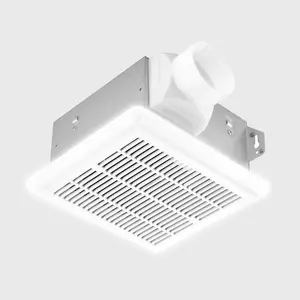 Bathroom Exhaust Fan with Light, 70 CFM,Super Quiet 1.5Sone Bathroom Fan with Light, 800lm 3CCT LED,3000K/4000K/5000K Selectable,Energy  Certified, 3inch Duct, White