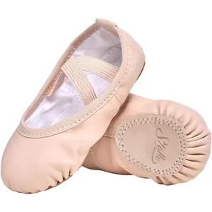 Stelle Ballet Shoes for Girls Toddler Ballet Slippers Soft Boys Dance Shoes for Toddler/Kid/Big Kid