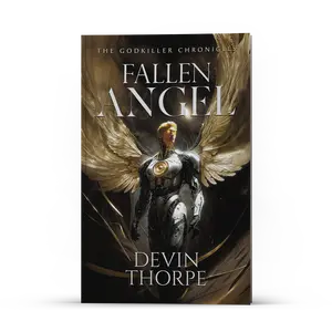 Fallen Angel Signed Paperback - Dystopian Sci Fi