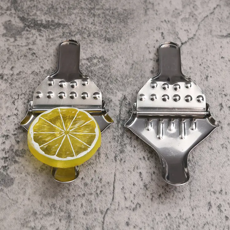Small Portable Lemon Juicer Hand Press for Cocktail Drinks