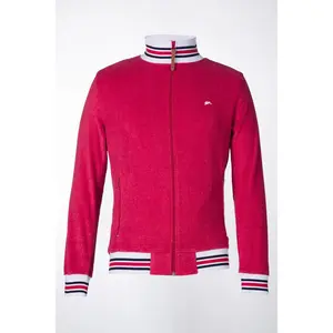 A Tiziano TYLER | FRENCH TERRY TRACK JACKET (RED)