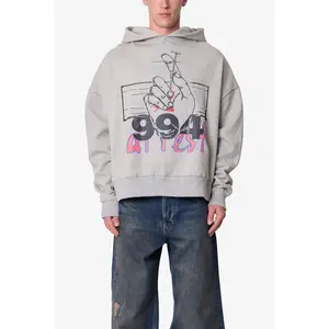 mnml Fade Away Hoodie - Grey