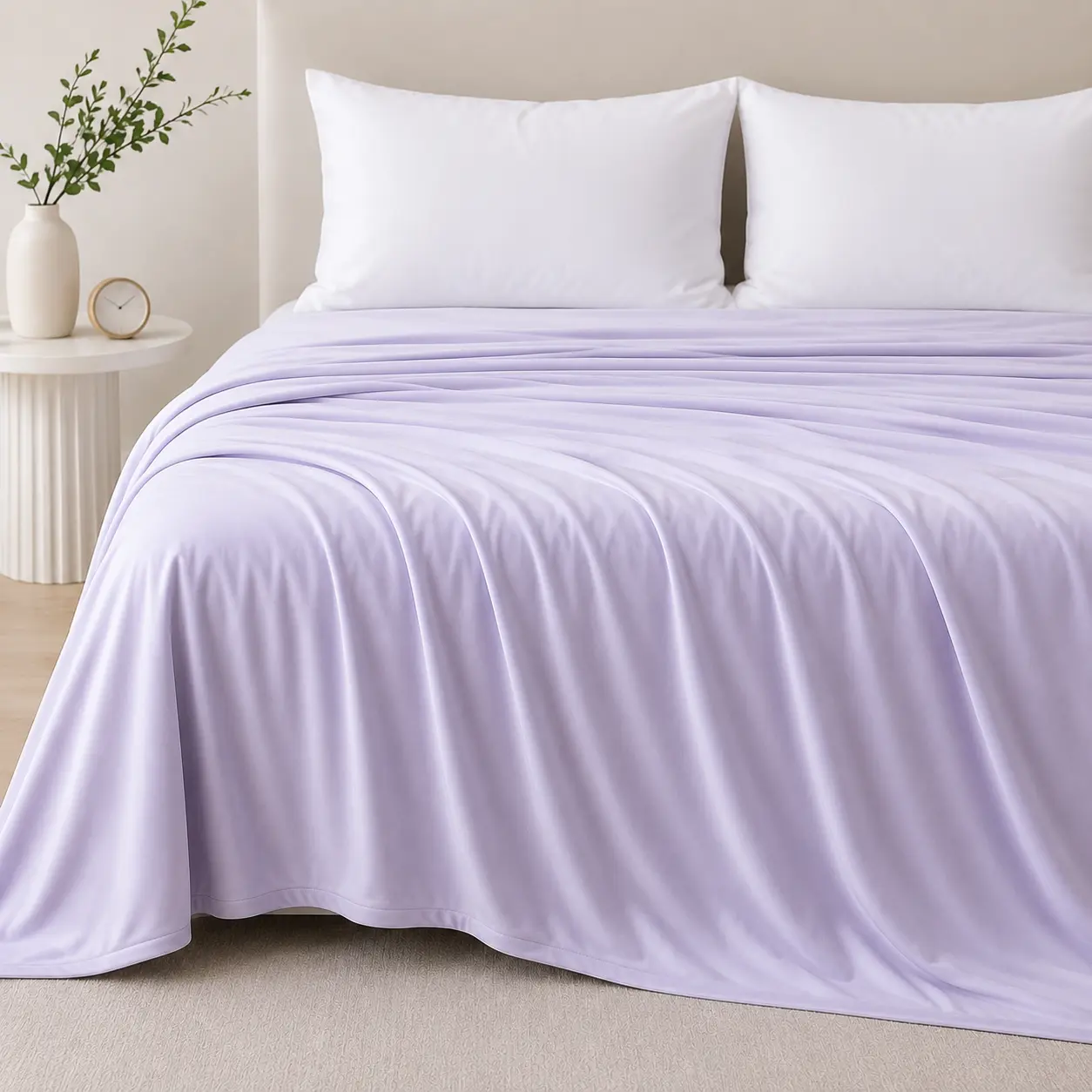 Lavender Cooling Blanket Queen Size 160x200cm-Soft Breathable Summer Blanket