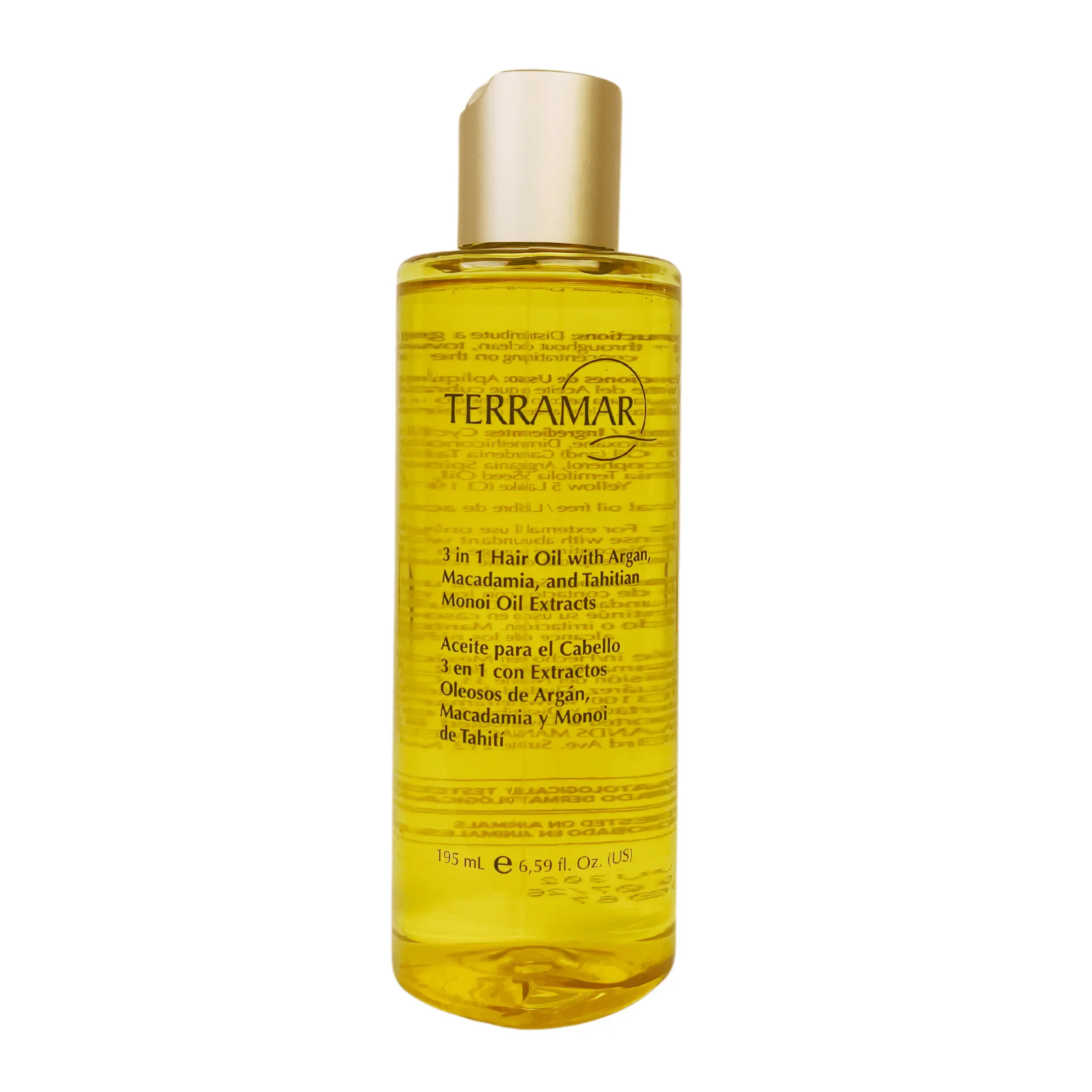 3-in-1 Hair Oil with Argan, Macadamia & Monoi de Tahiti - 195ml 6,59 fl. oz. Nourish & Revitalize for Soft & Smooth Hair Haircare Comfort hair  oil growth
